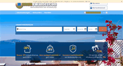 Desktop Screenshot of mediavakanties.com
